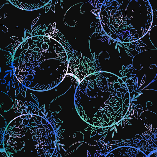 Glasses Lace - Blue