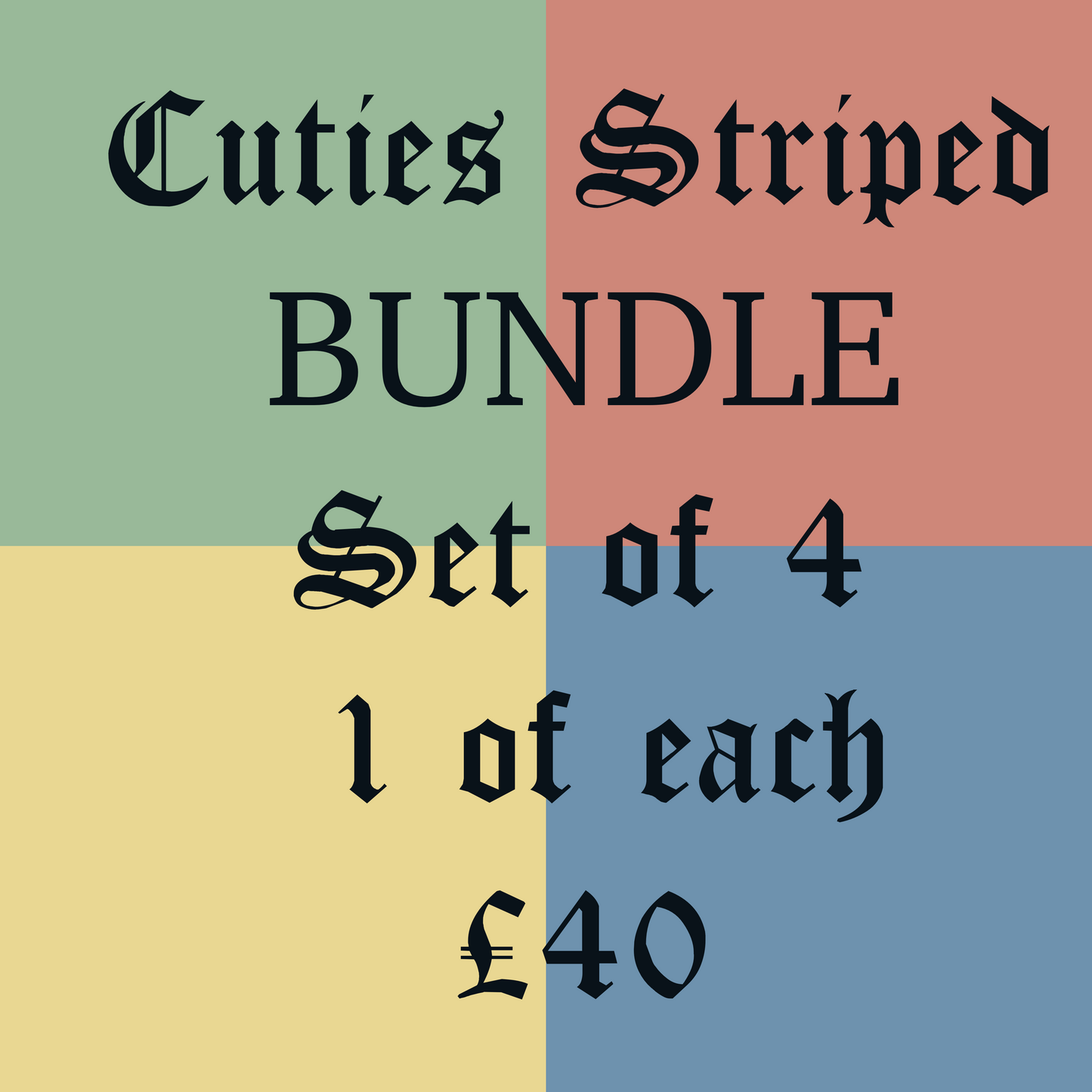 Cutie Striped BUNDLE