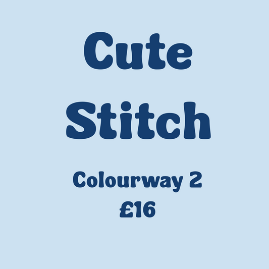 Cute stitch Colourway 2