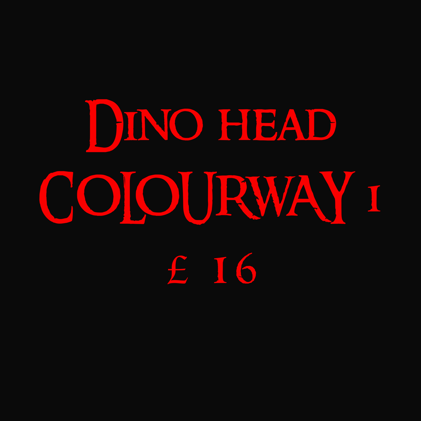 Dino head 1