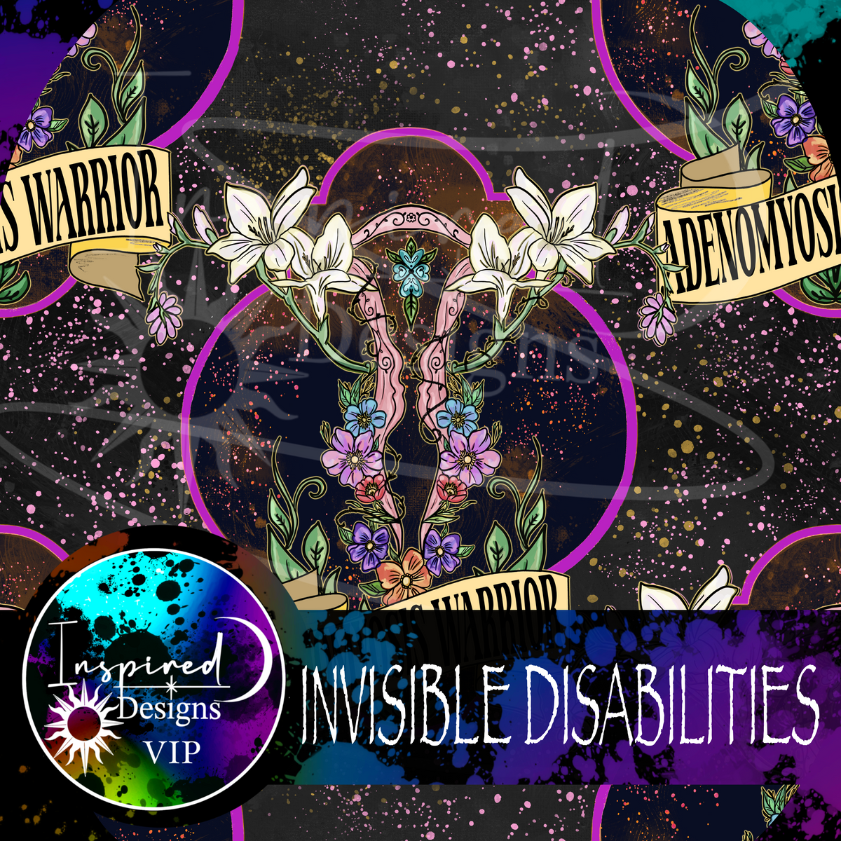 Invisible Disability Image Invisible Disability - WSH – Inspired.Designs.illustrations