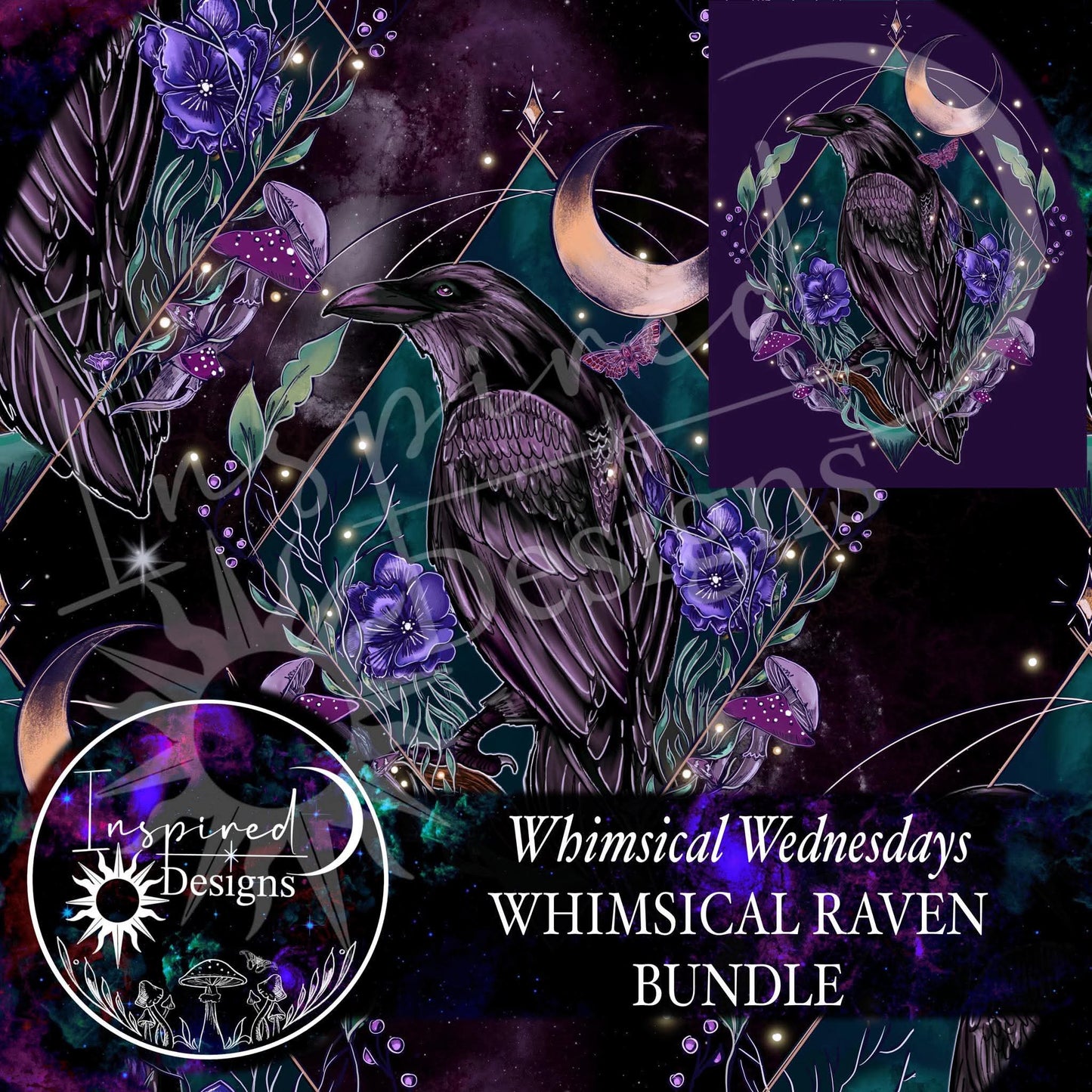 Whimsical Wednesday - Whimsical Raven