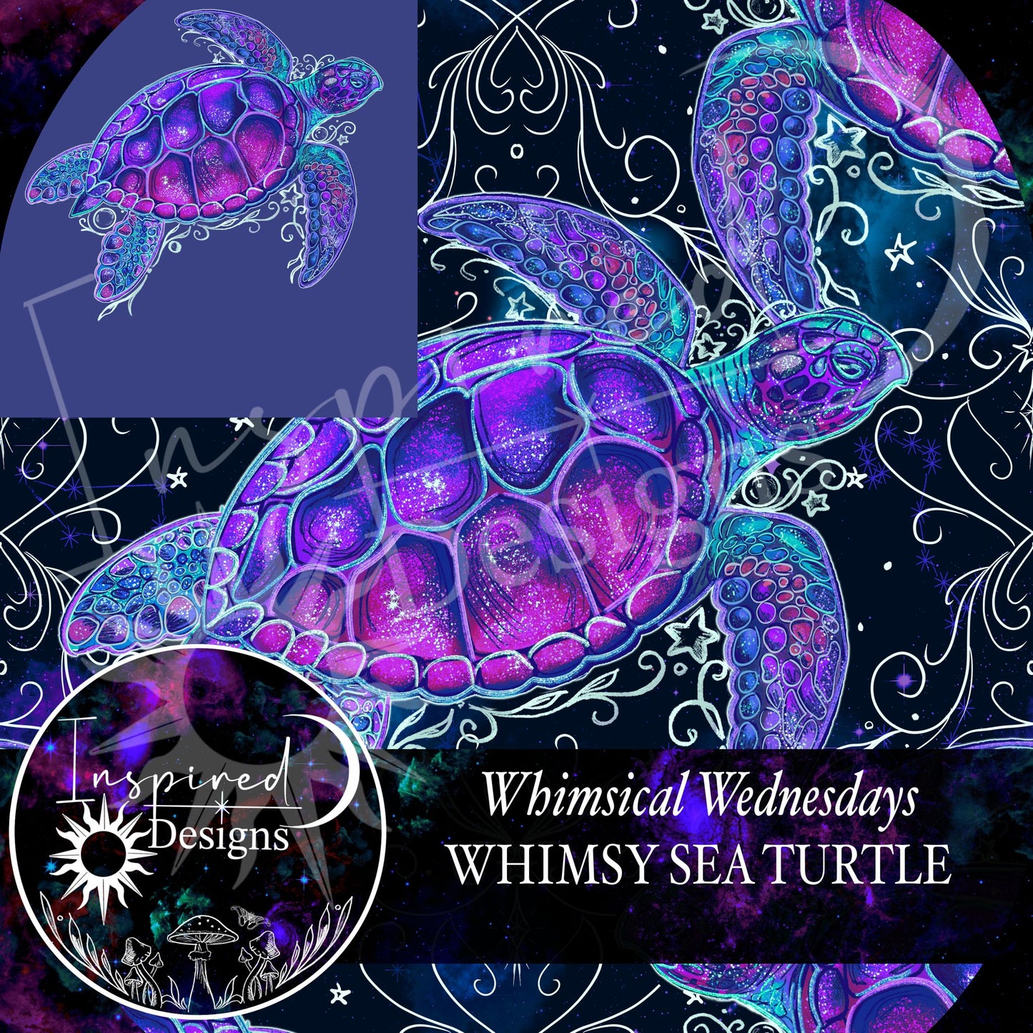Whimsical Wednesday - Whimsical Turtle