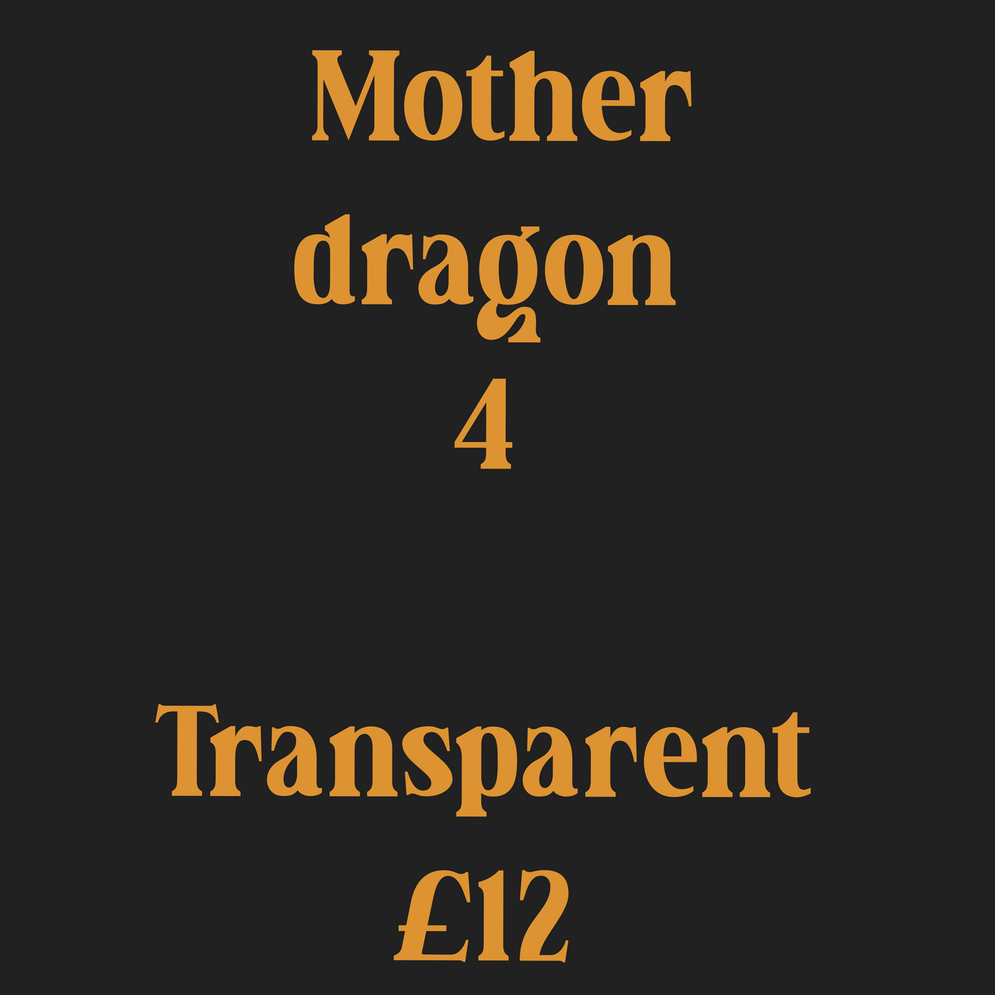Mother dragon 4 transparent