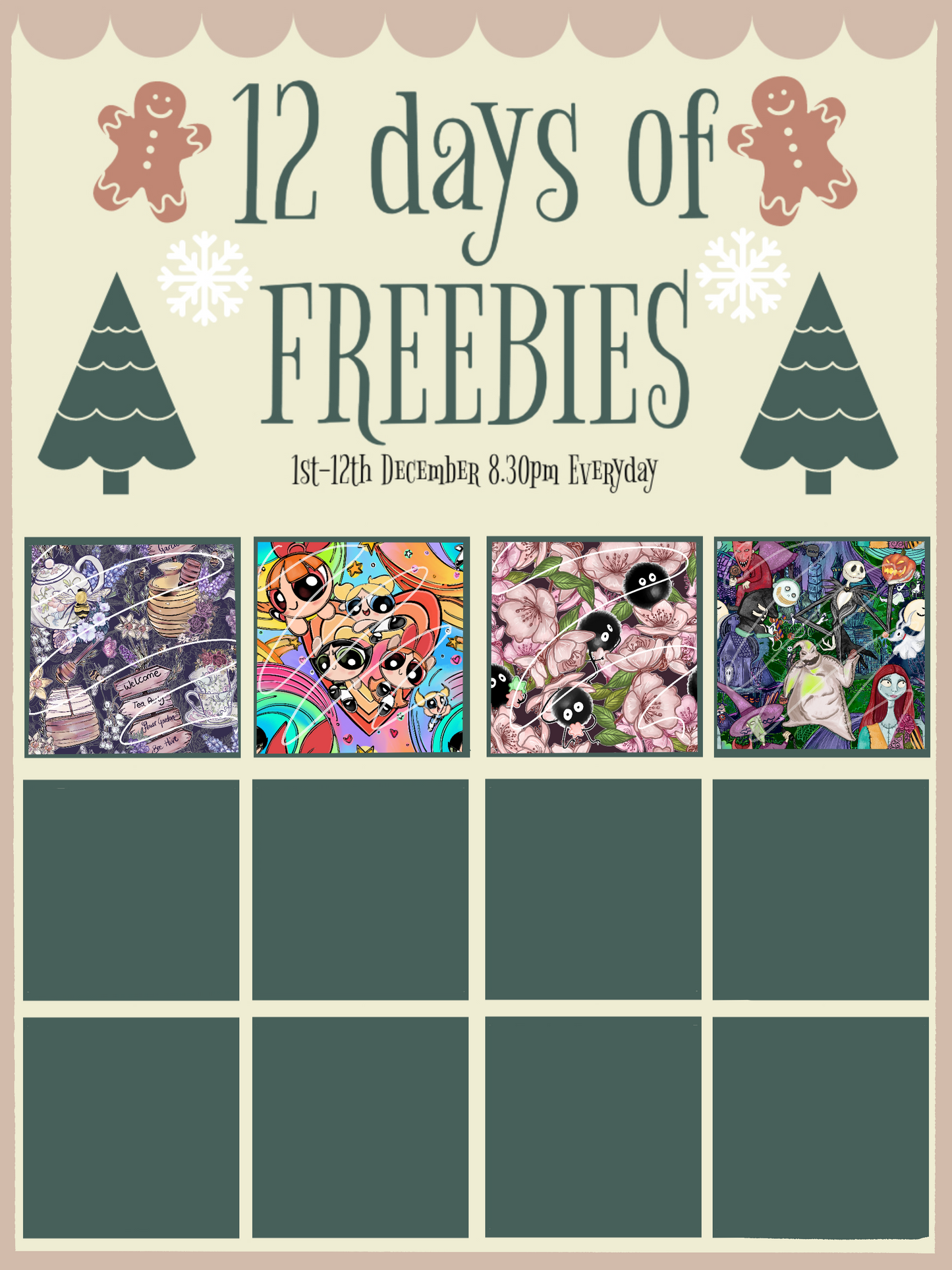 4/12 days of Freebies- NMBC