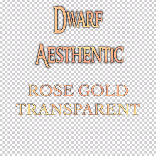 Dwarf Rose Gold Transparent