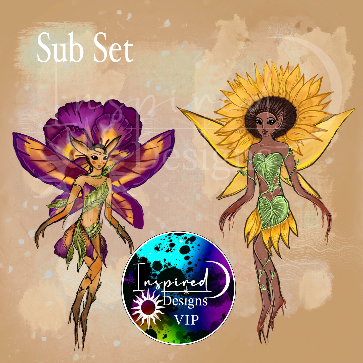 Whimsy Pixie X Inspired Designs - Fall Fairies