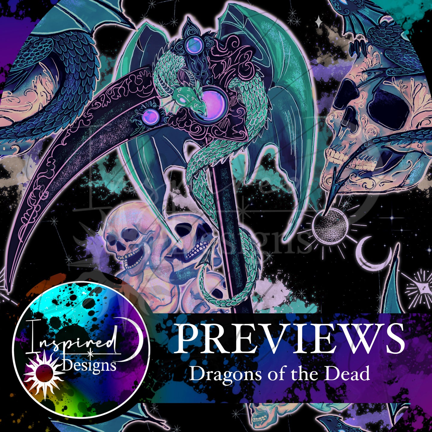 Mythology - Book Dragons & Gothic Dragons