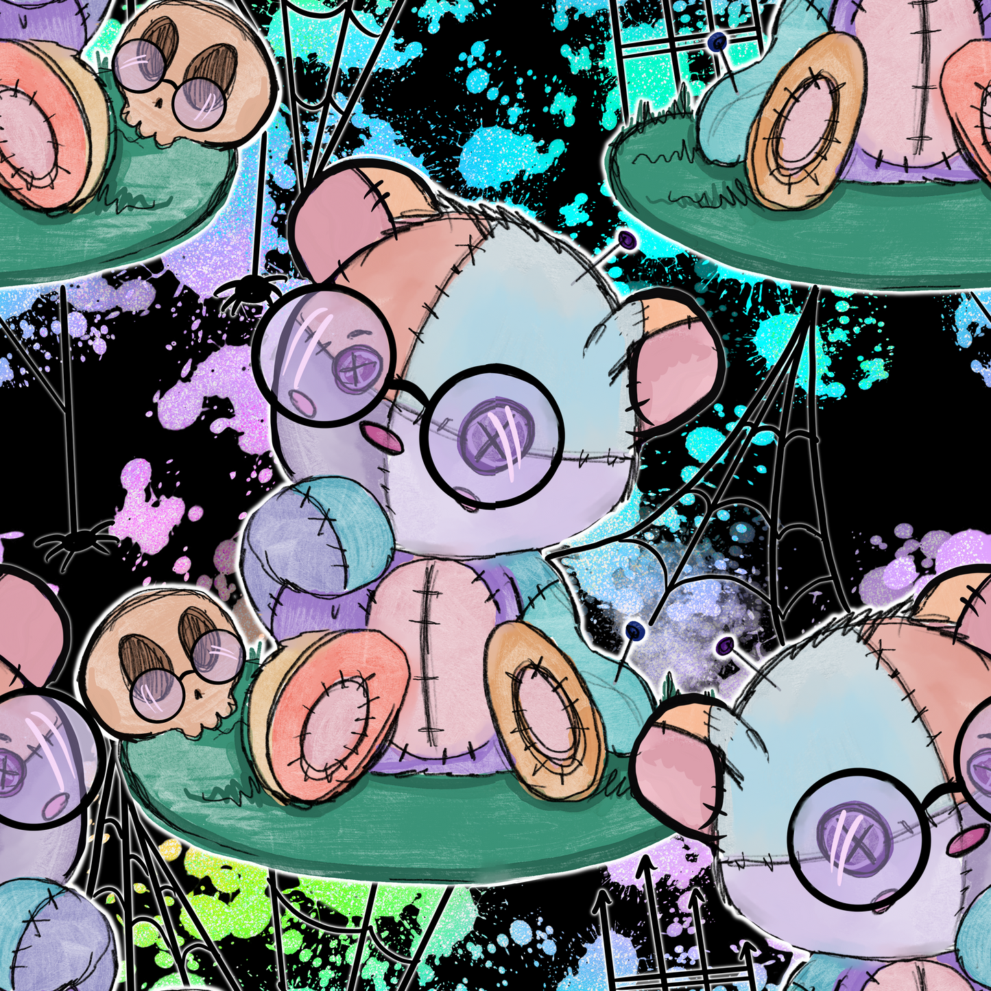 Glasses Ted Voodoo- Splats