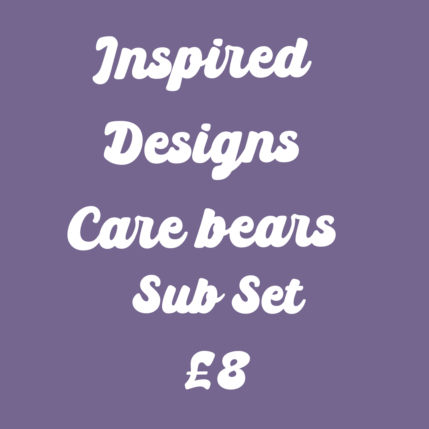 Care Bears sub set