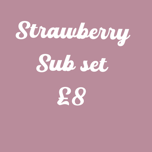 Strawberry sub set