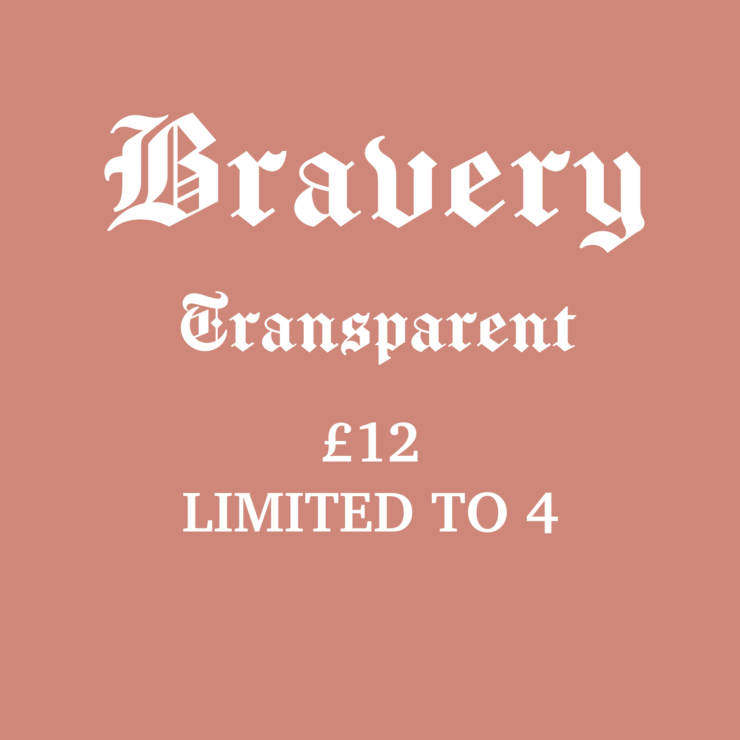 Bravery Transparent