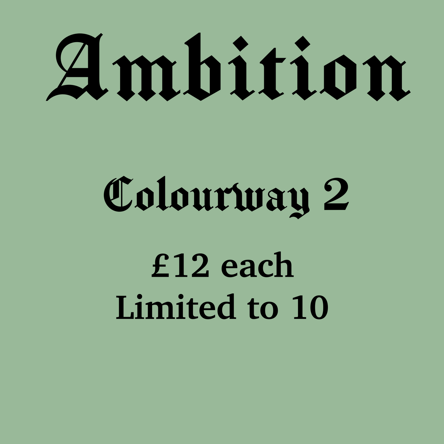 Ambition Colourway 2