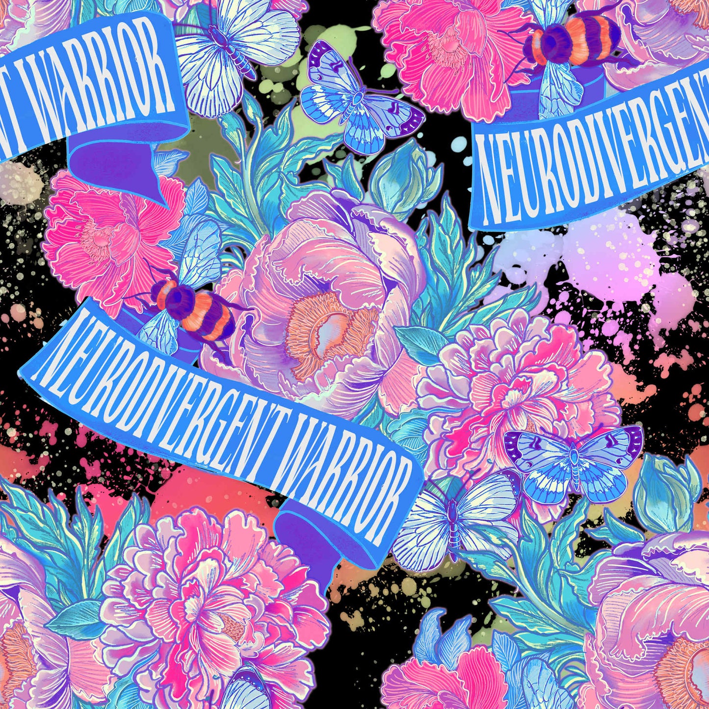 INVISIBLE DISABILITIES - FLORALS