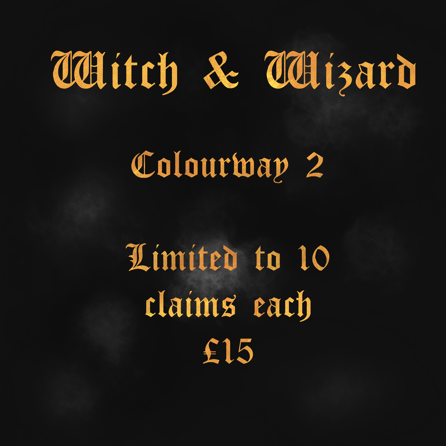 Witch & Wizard colourway 2