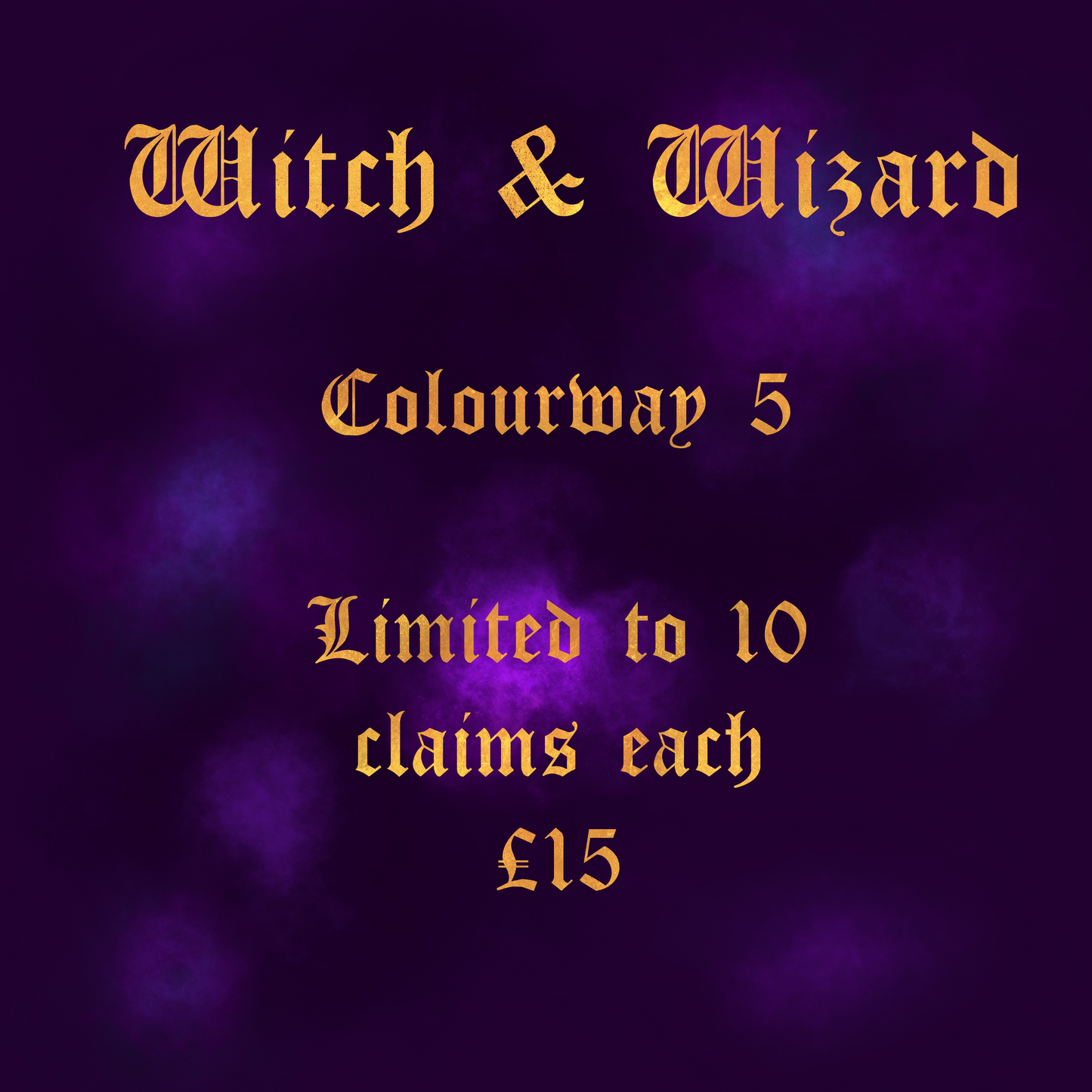 Witch & Wizard Colourway 5