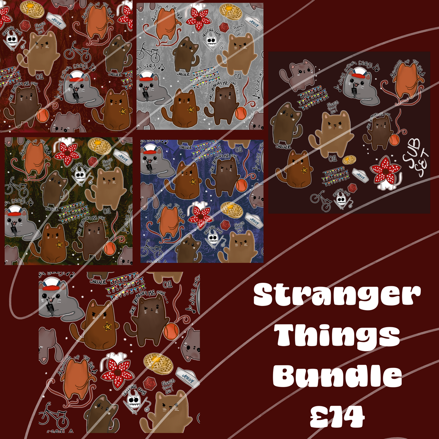 FANDOM KITTIES- STRANGER THINGS