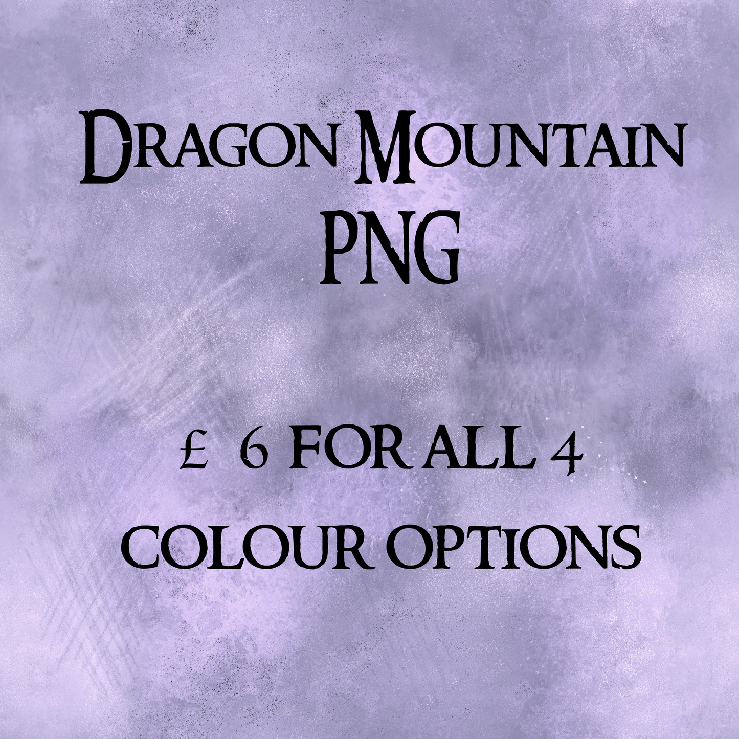 Dragon Mountain PNG/SUB