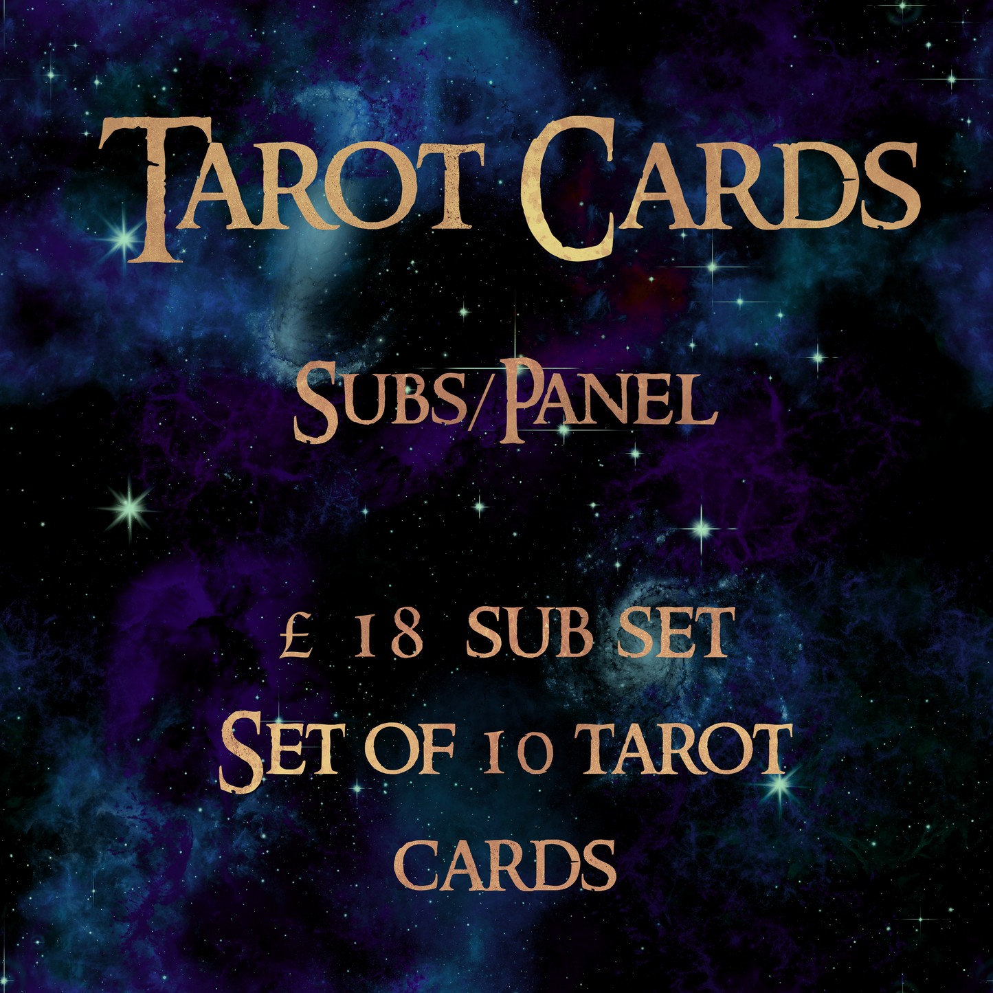 Tarot Sub Set