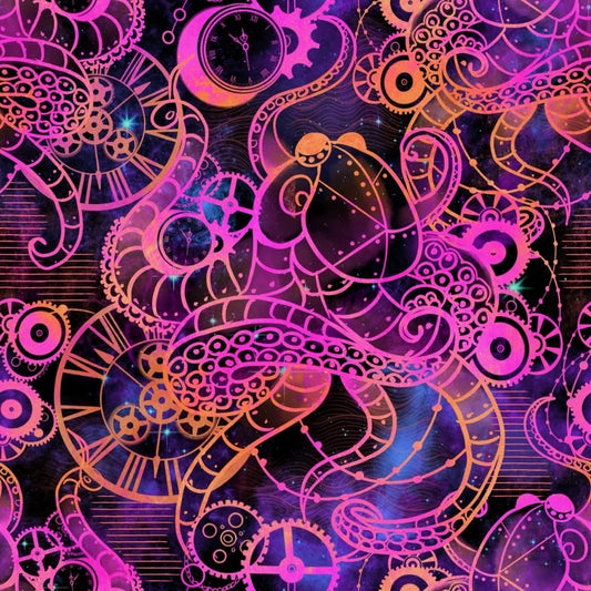 Steampunk Octopus 9