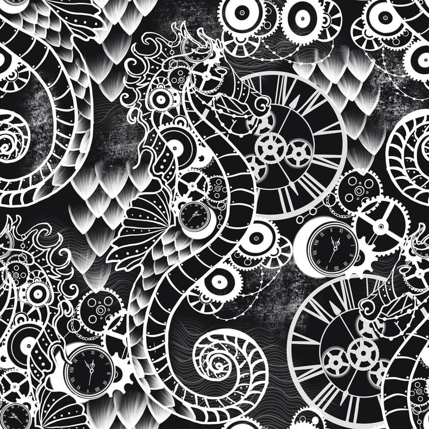 Steampunk Seahorse 10