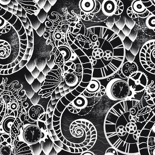 Steampunk Seahorse 10