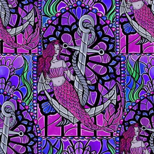 Stainglass Mermaid