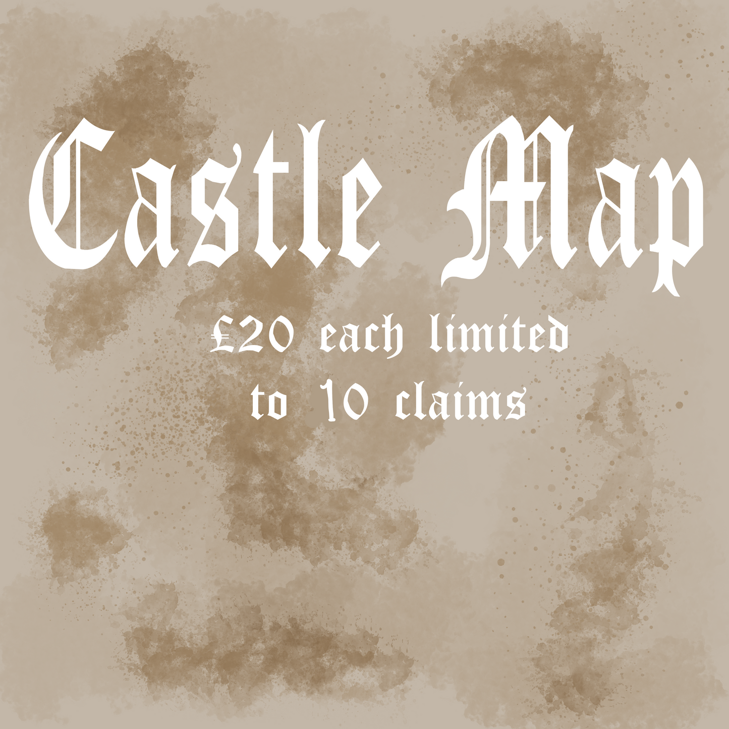 Castle Map Scroll