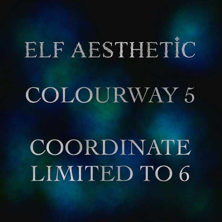 Elf Aesthetic colourway 5 coordinate