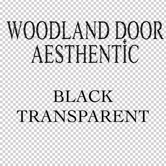 Woodland Black Transparent