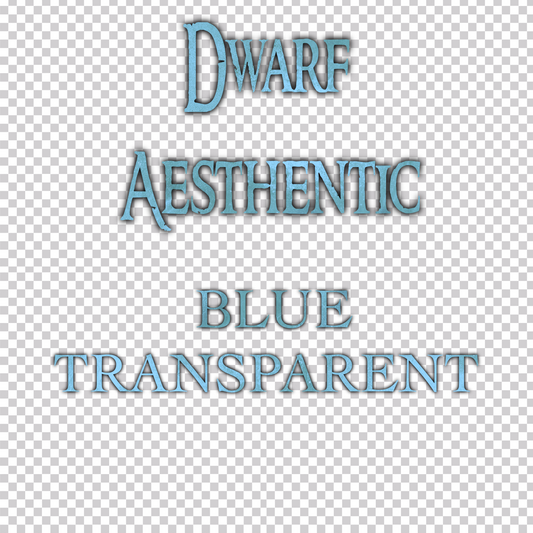 Dwarf Blue Transparent