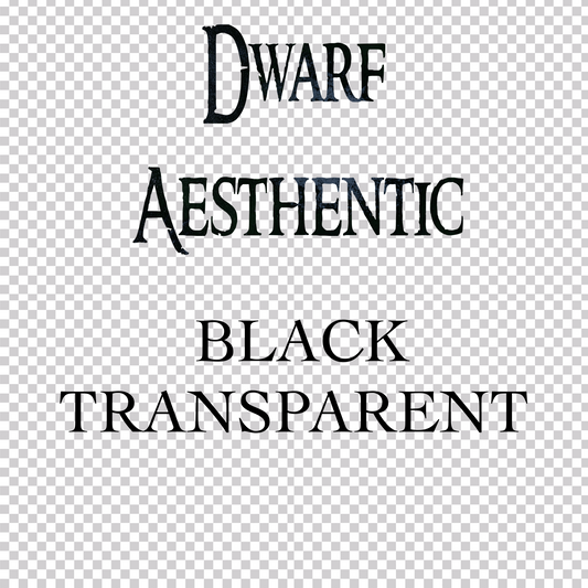 Dwarf black transparent