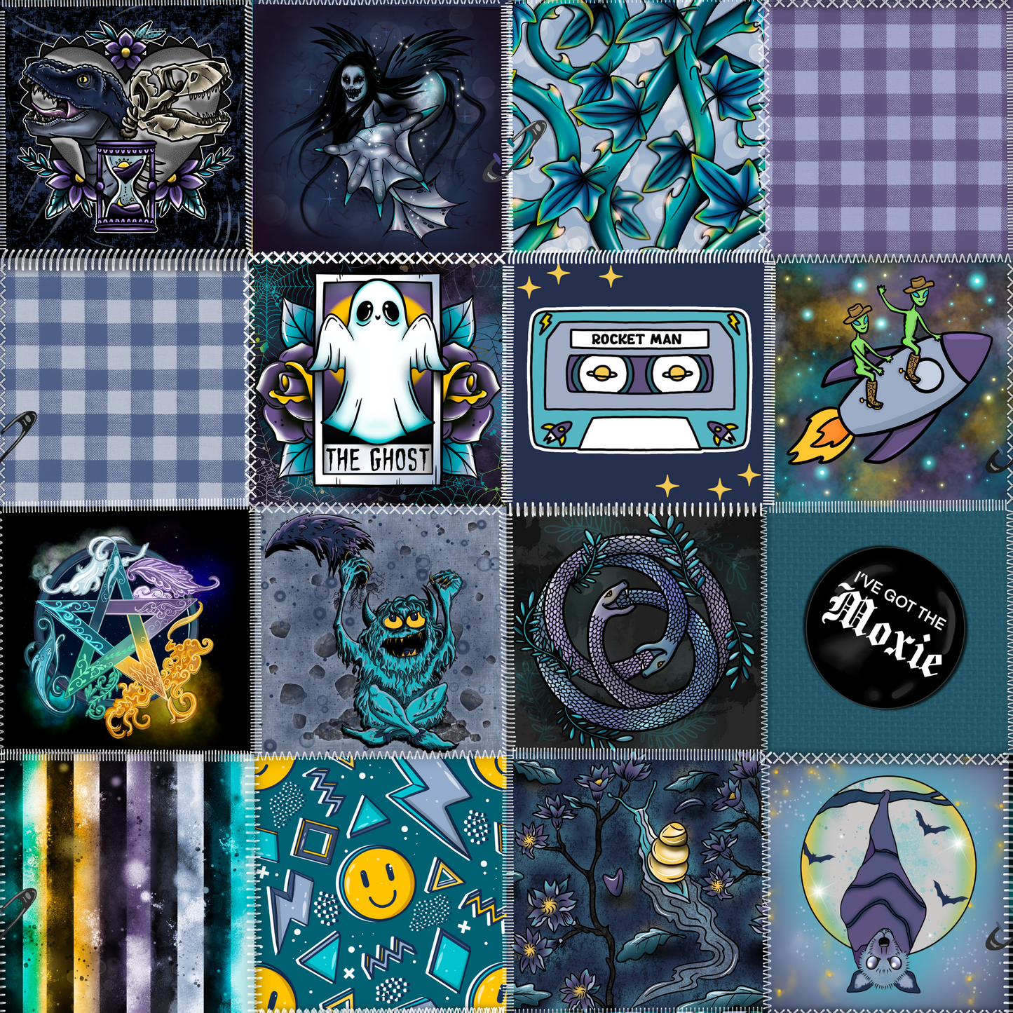 MOXIE PATCHWORK-FREEBIE