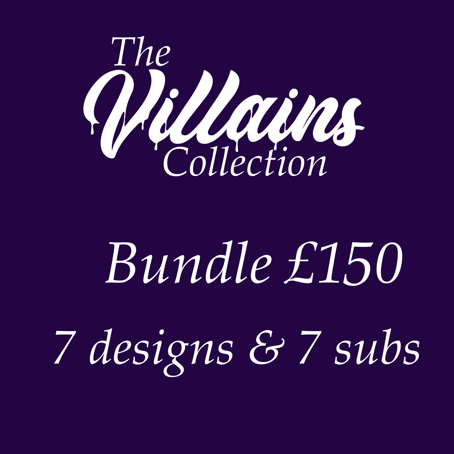 Villains Bundle