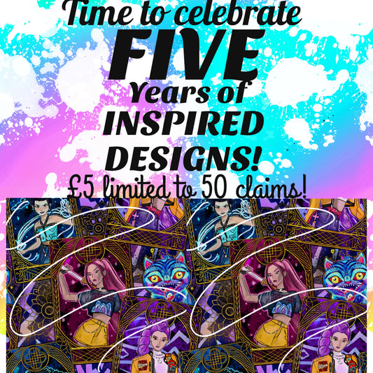 5yrs Anniversary Design- Kpop