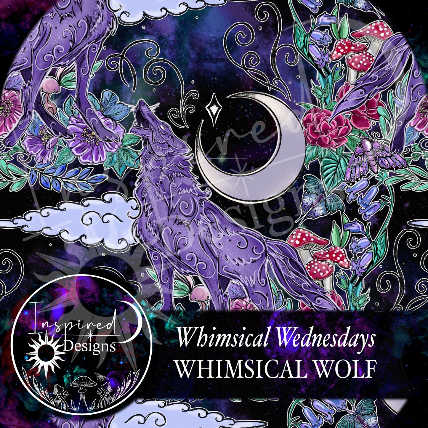Whimsical Wednesday - Whimsical Wolf