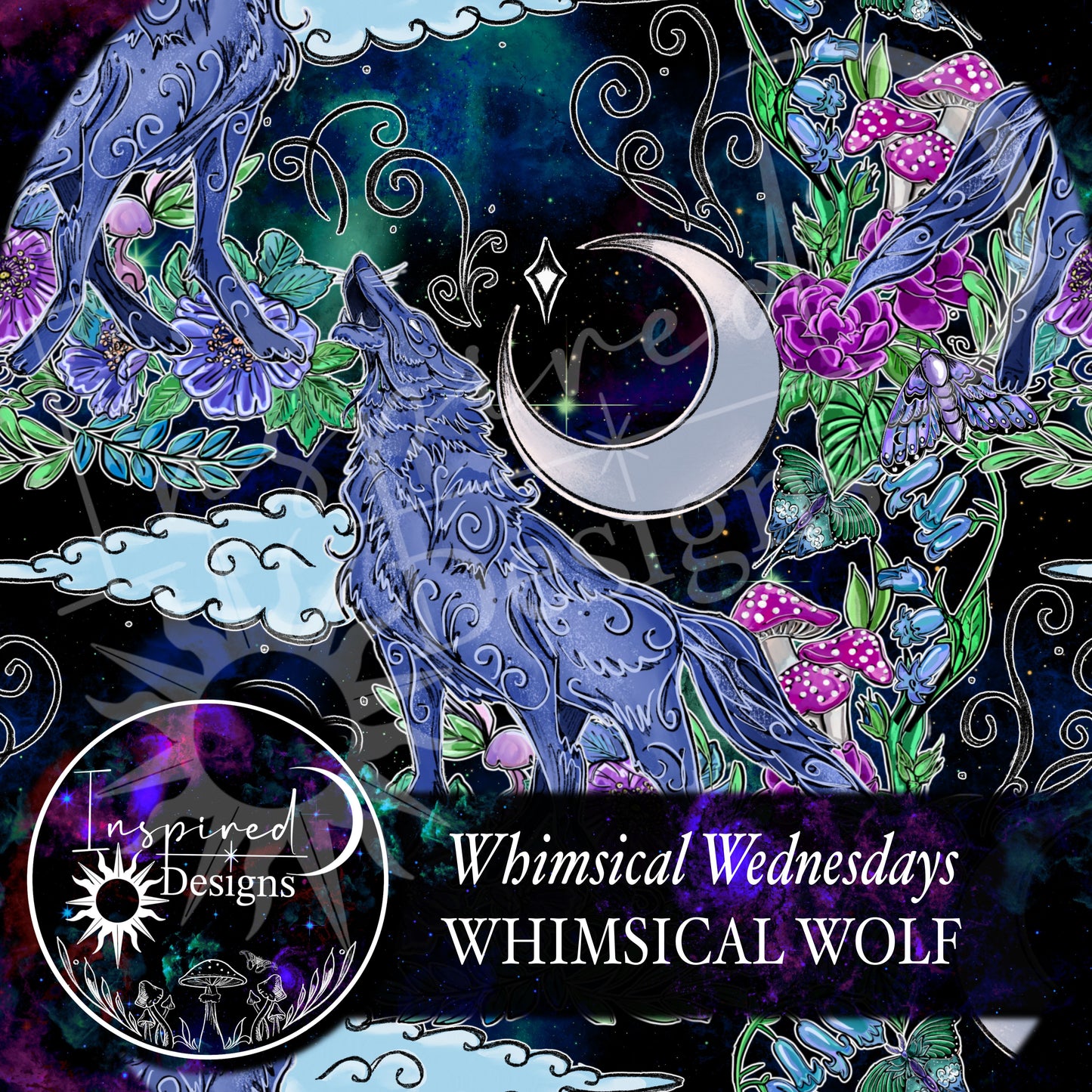 Whimsical Wednesday - Whimsical Wolf
