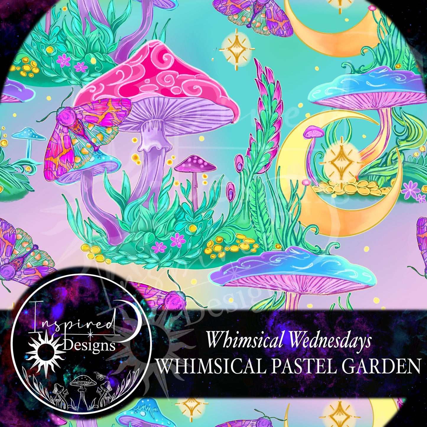 Whimsical Wednesday - Pastel Garden