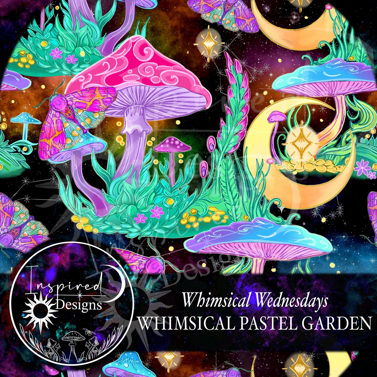 Whimsical Wednesday - Pastel Garden