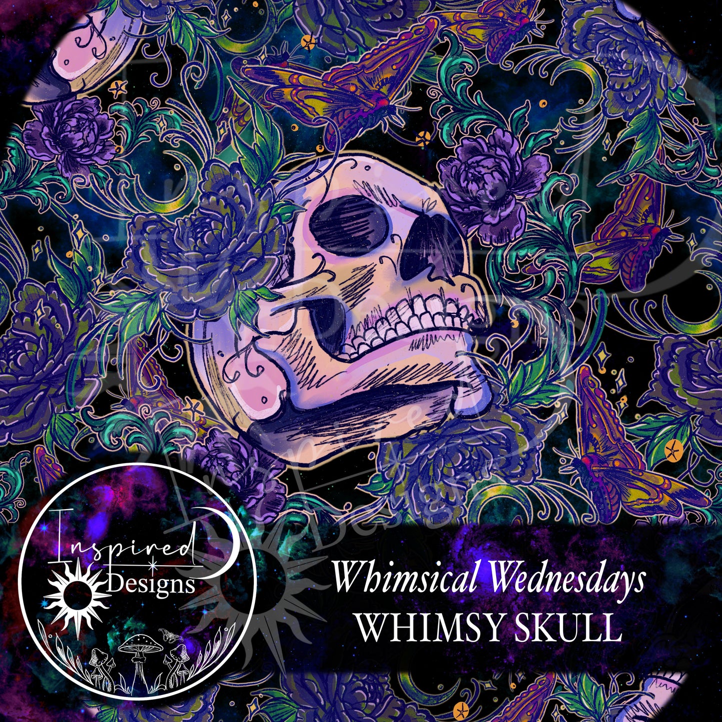 Whimsical Wednesday - Whimsy Skull