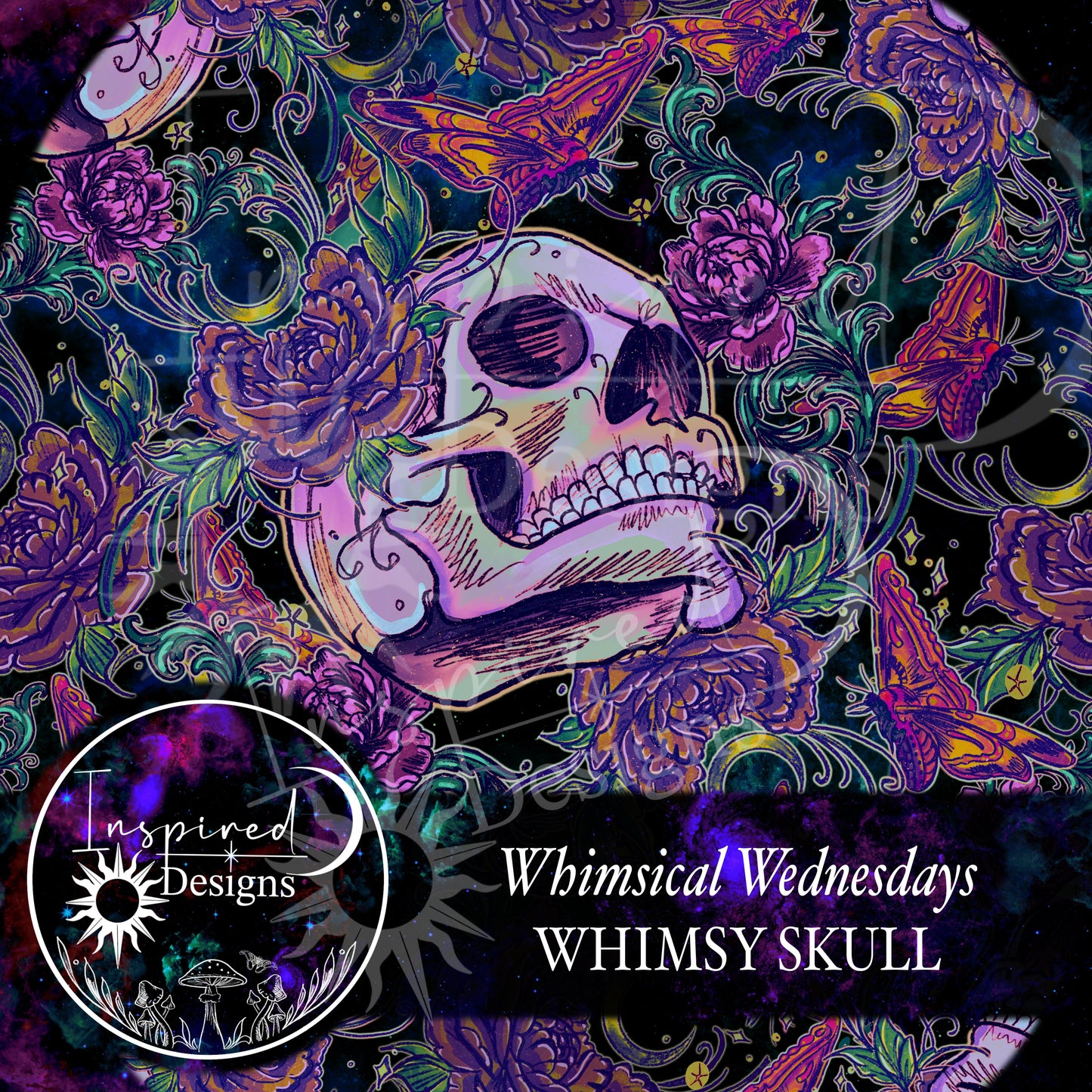 Whimsical Wednesday - Whimsy Skull