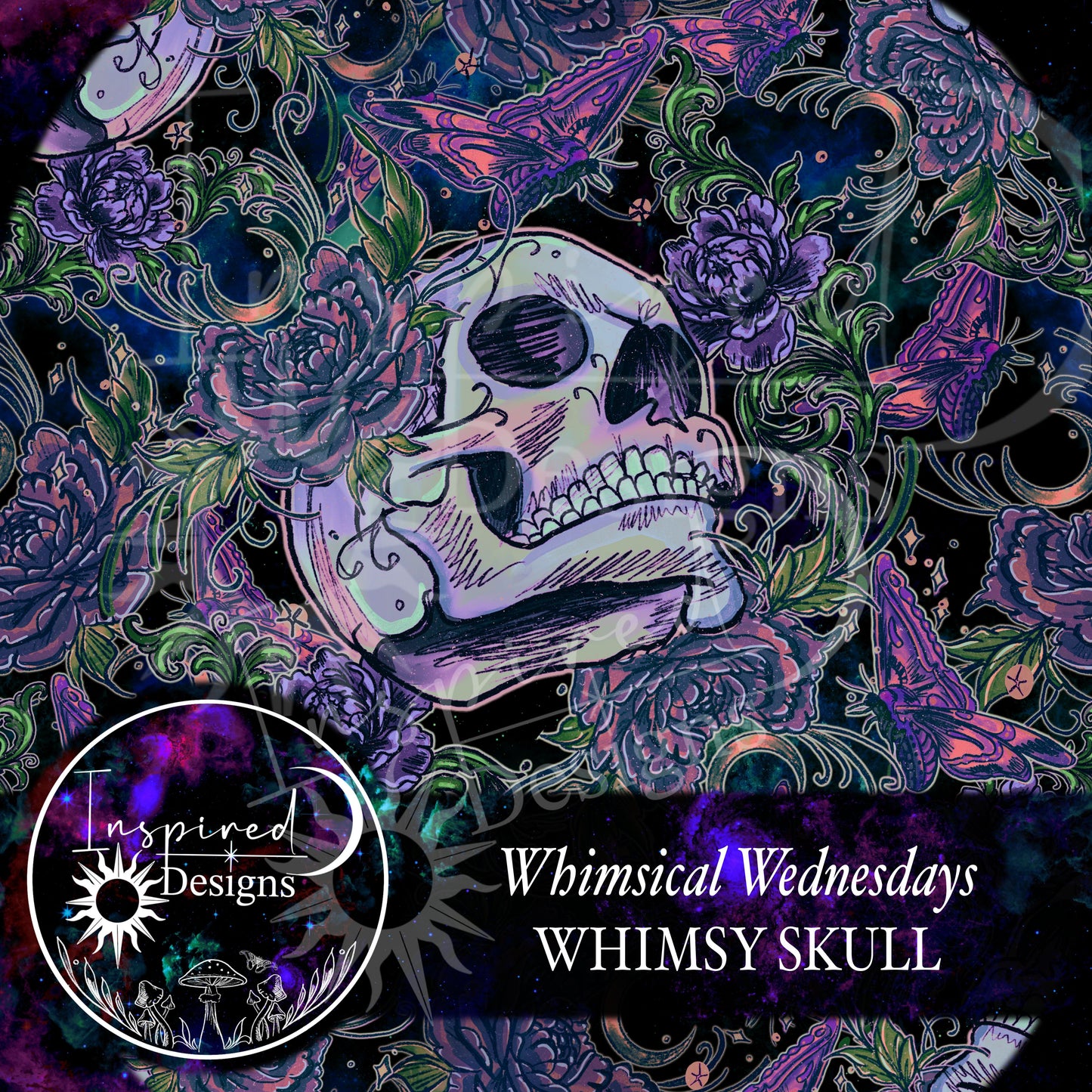 Whimsical Wednesday - Whimsy Skull