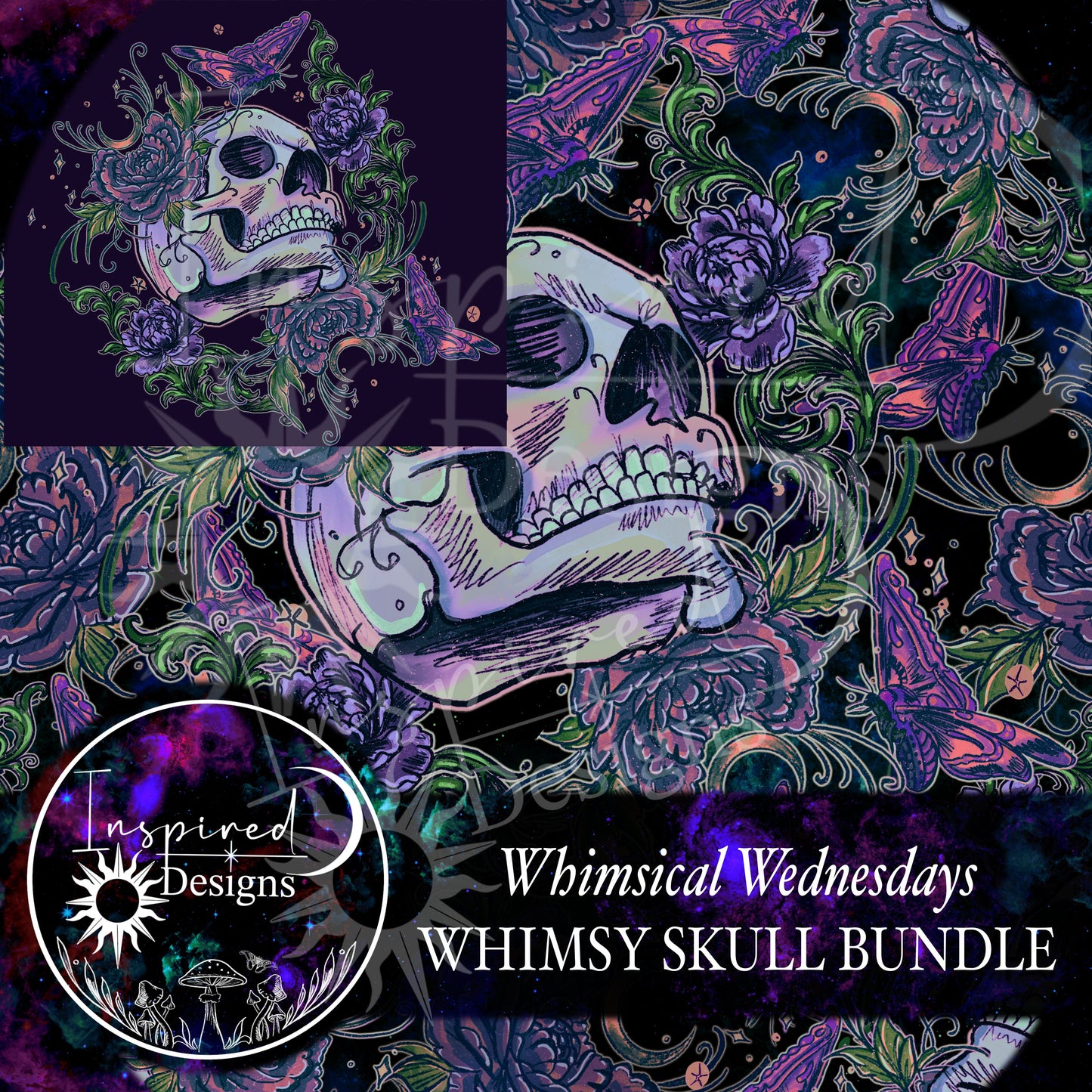 Whimsical Wednesday - Whimsy Skull