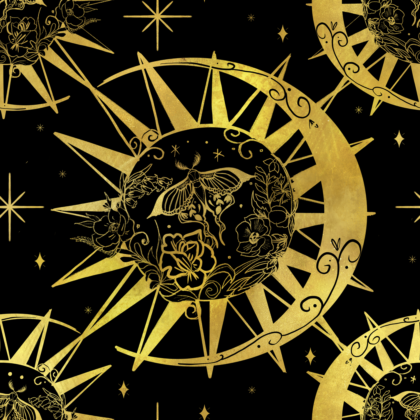 Freebie! Cellestial Sun & Moon