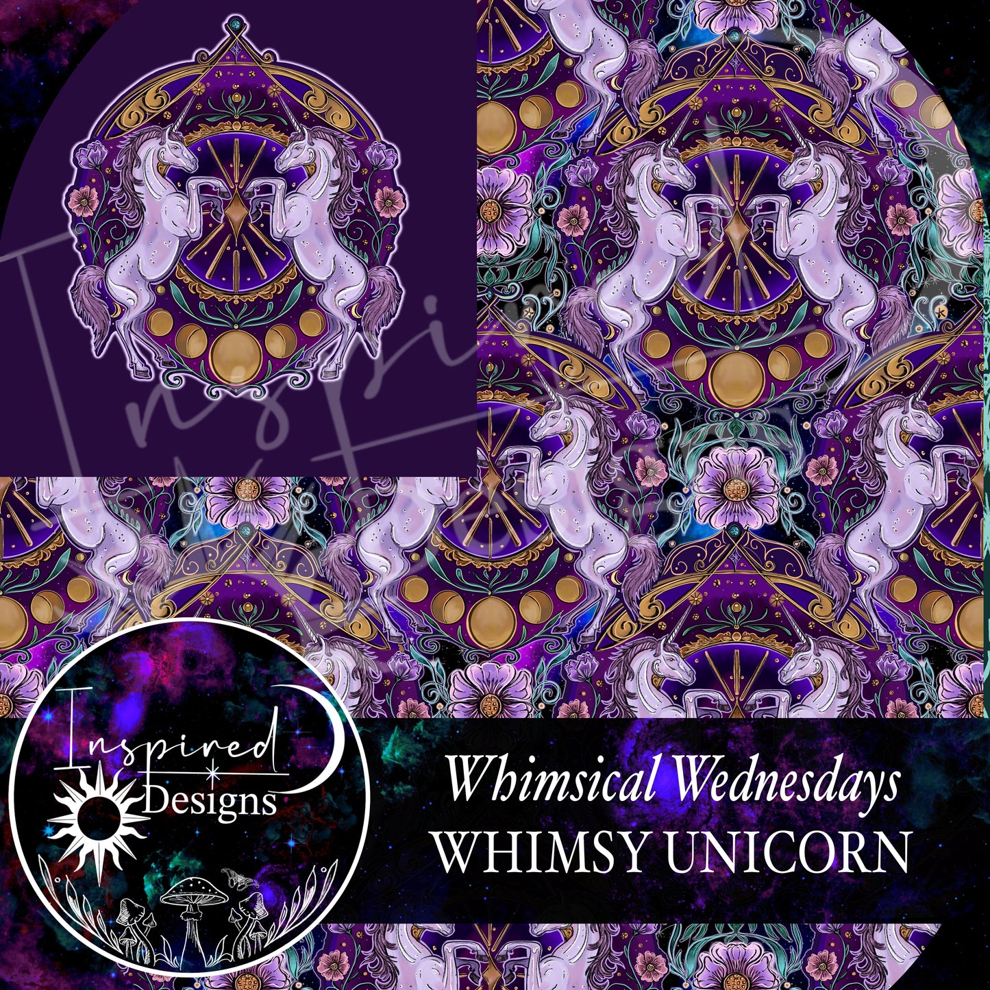 Whimsical Wednesday - Whimsy Unicorn