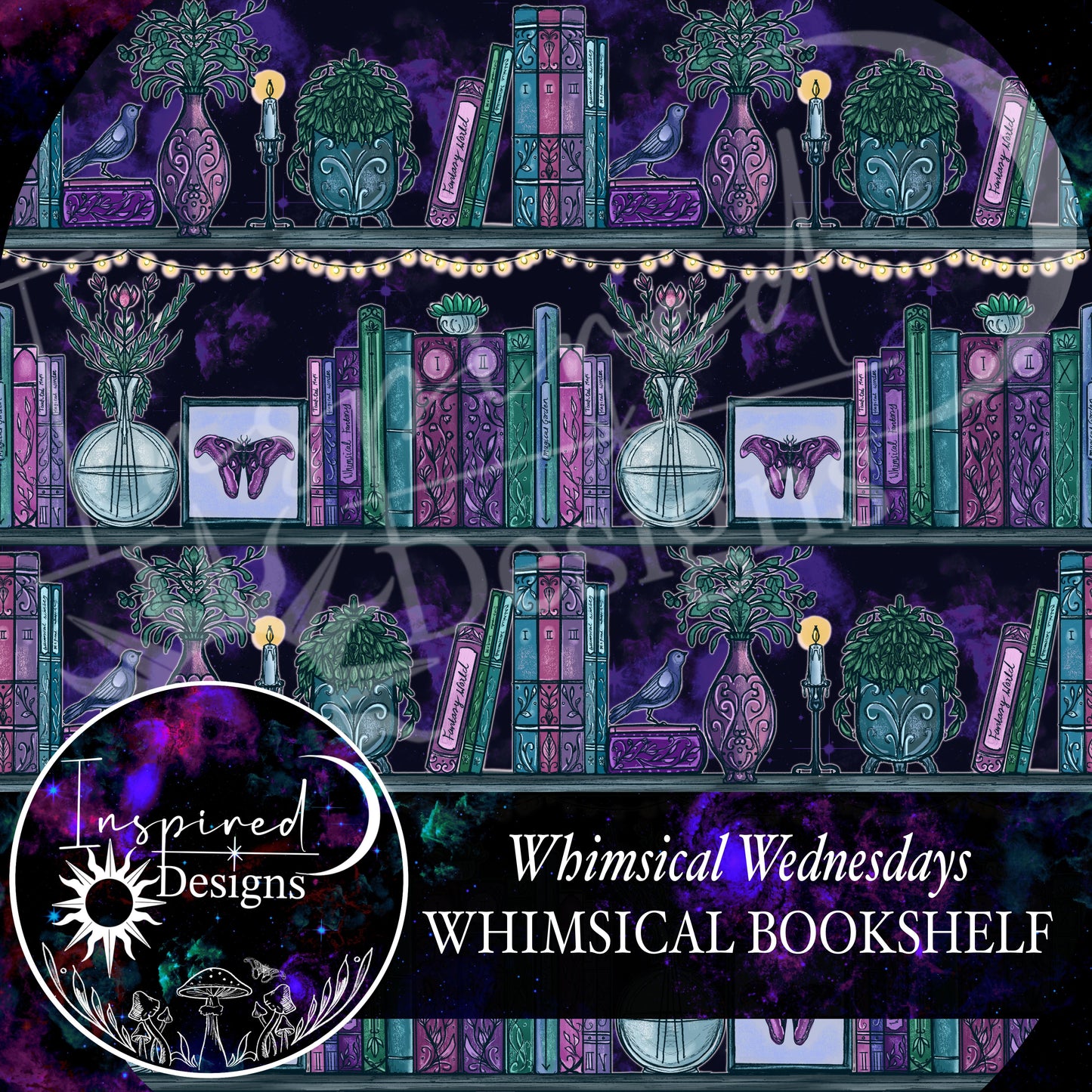 Whimsical Wednesday - Whimsical Bookshelf