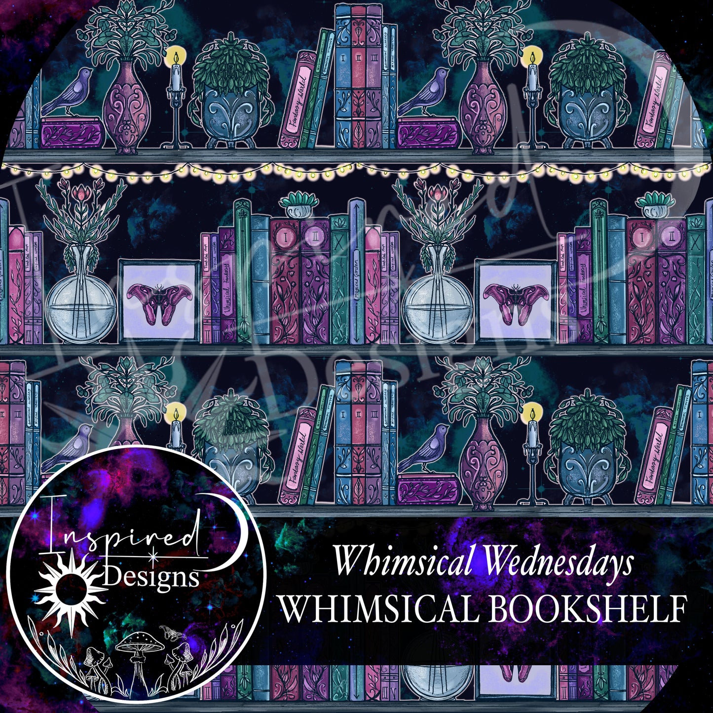 Whimsical Wednesday - Whimsical Bookshelf