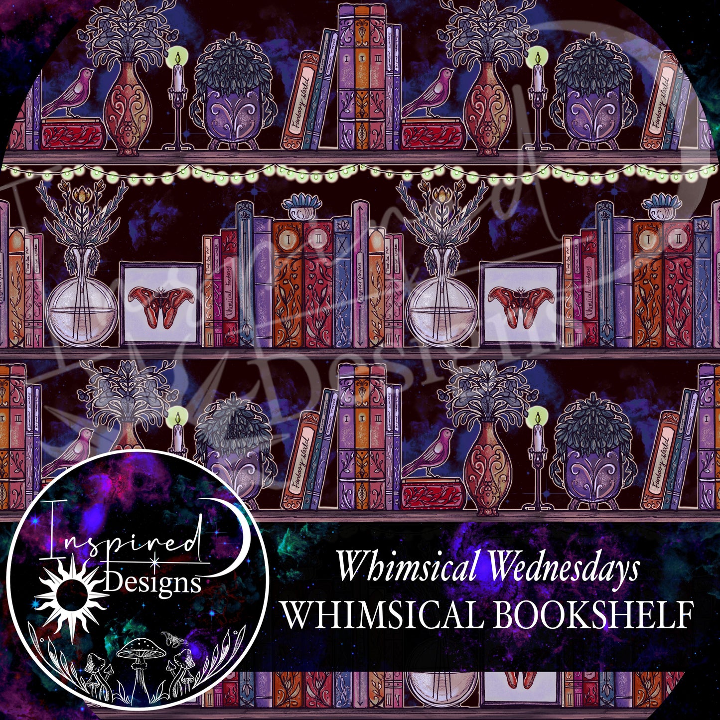 Whimsical Wednesday - Whimsical Bookshelf