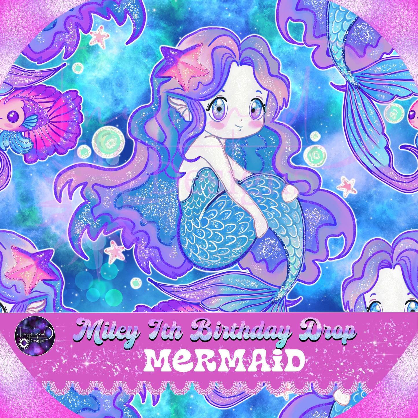 Miley's 7th Birthday - Mermaid