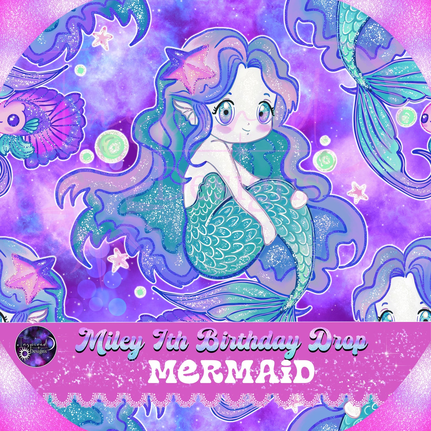 Miley's 7th Birthday - Mermaid